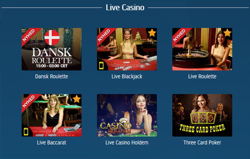 Live casino er en sektion af de online casinoer, der giver dig mulighed for at opleve den ?gte Vegas-stemning, mens du samtidig har alle fordelene ved at spille p? nettet