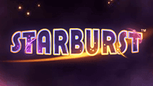 Starburst slot logo from NetEnt.