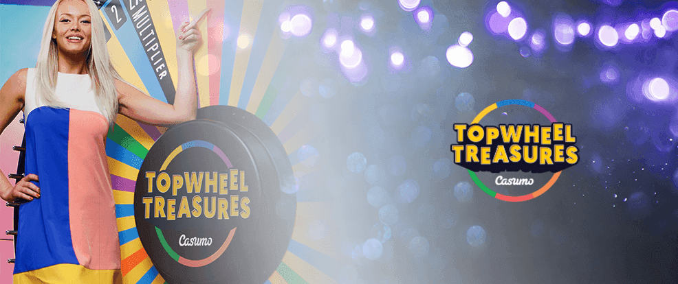 Evolution Gaming's Topwheel Treasures live game.