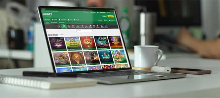 The Online Casino Games at Unibet