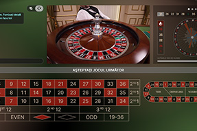 Bucharest Roulette la Mozzart Casino live