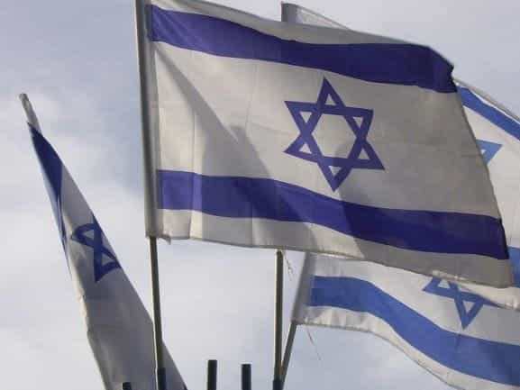 Israel flag.