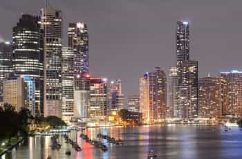 Brisbane cityscape.